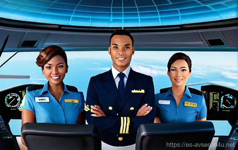 항공보안관리사 관련 서적 추천 - **Prompt 1: Advanced Air Safety Operations Center**
    A highly detailed, wide-angle shot of a cutt...