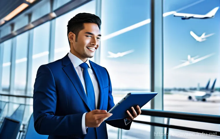 항공보안관리사 자격증 해외 활용 사례 - **Prompt for "Global Professional with International Certification":**
"A confident, mid-career ...